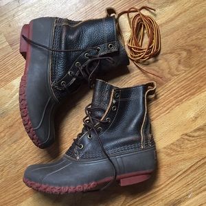 L.L. Bean Bison Leather Bean Boot